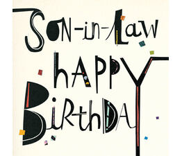 Son in Law Happy Birthday