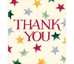 Thank You Note Card Star