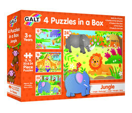 GALT - Jungle - 4 Puzzles in a Box - 1005071
