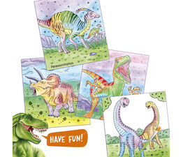 Dino World - Watercolour Book - 0011880