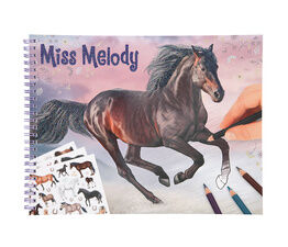Miss Melody - Horse Colouring Book - 0011458