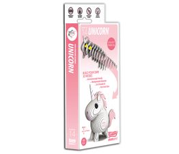 EUGY Unicorn 3D Cardboard Model Kit