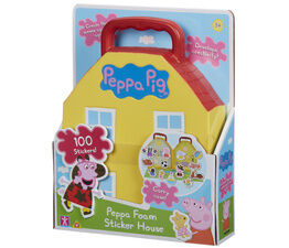 Peppa Pig - Foam Sticker House - 07455