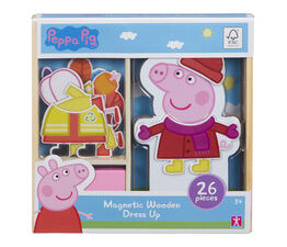 Peppa Pig - Magnetic Wooden Dress-Up Set - 68012