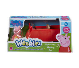 Peppa Pig - Weebles - Push-Along Wobbily Car - 07481