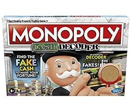 Hasbro Monopoly Cash Decoder Board Game