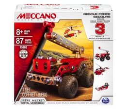 Meccano - 3 Model Set Rescue - 6026714