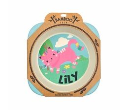History & Heraldry Personalised Bamboo Bowl - Lily
