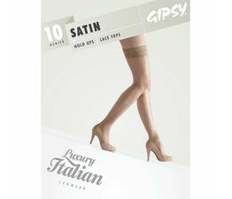 Gipsy - Satin Luxury 10 Denier Hold Ups Single Pack