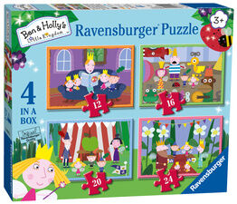 Ravensburger Ben & Holly 4 in a Box Jigsaw Puzzles