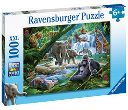 Ravensburger - Jungle Families - XXL 100pc - 12970