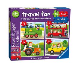 Ravensburger - My First Puzzles - Travel Far - 7303