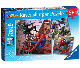 Ravensburger - Spider-Man 3 x 49 Piece Puzzles - 8025