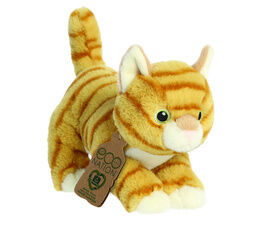 Eco Nation - Orange Tabby Cat 8.5" - 35048