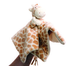 Gigi Giraffe - Finger Puppet Blankie - 60619