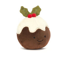 Jellycat - Festive Folly Christmas Pudding