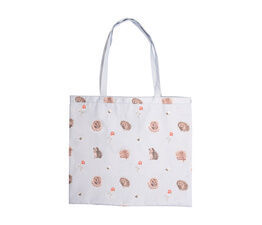 Wrendale Designs -  Awakening Foldable Shopping Bag - Hedgehog