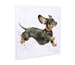Wrendale Designs - That Friday Feeling Dog Canvas 20cm