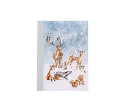 Wrendale Designs - A6 Christmas Notebook - Winter Wonderland