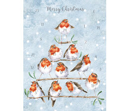 Wrendale Designs Rockin Robins Advent Calendar