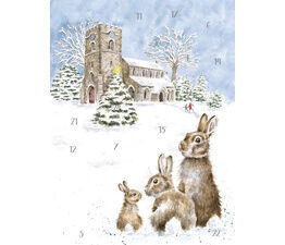 Wrendale Designs - Silent Night - Rabbit Advent Calendar