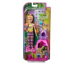 Barbie - Camping Stacie Doll & Pet - HDF70