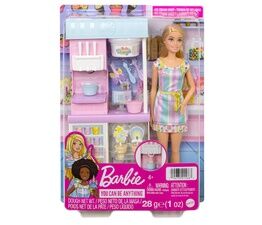 Barbie - Ice Cream Shopkeeper Play Set - HCN46