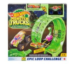 Hot Wheels - Monster Truck Epic Loop Playset (Glow in the Dark) - HBN02
