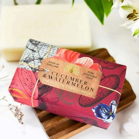 Rhubarb & Coconut Mini Soap Bar | Vegan Friendly | Made In England - View #4