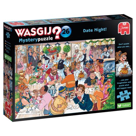 Jumbo - Wasgij Mystery 26 Date Night 1000 Piece Puzzle only £13.99
