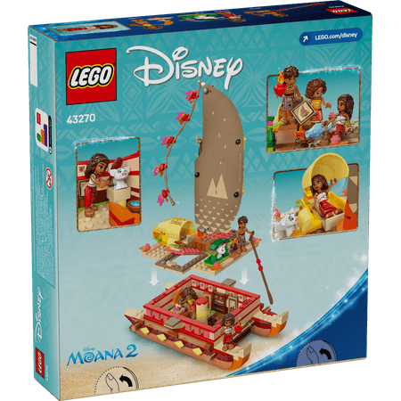 LEGO Disney - Moana's Adventure Canoe only £54.99