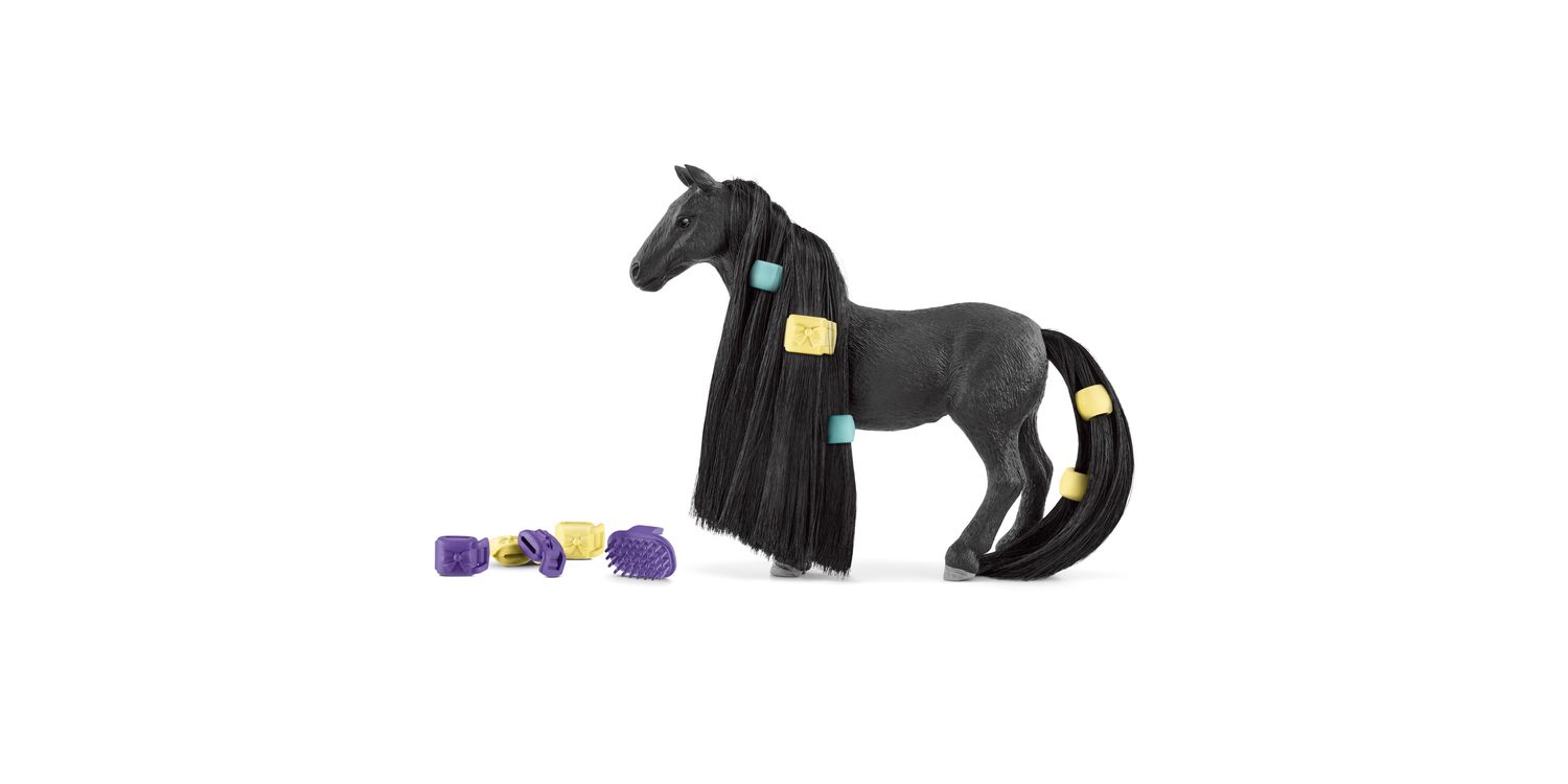 ONEST 26 Pieces Mini Horse Figurines Set Miniature Model Horse Enclosure Toys Horse Cake Toppers Decoration Small Horse Figures For Kids Toddlers Birthday Gift