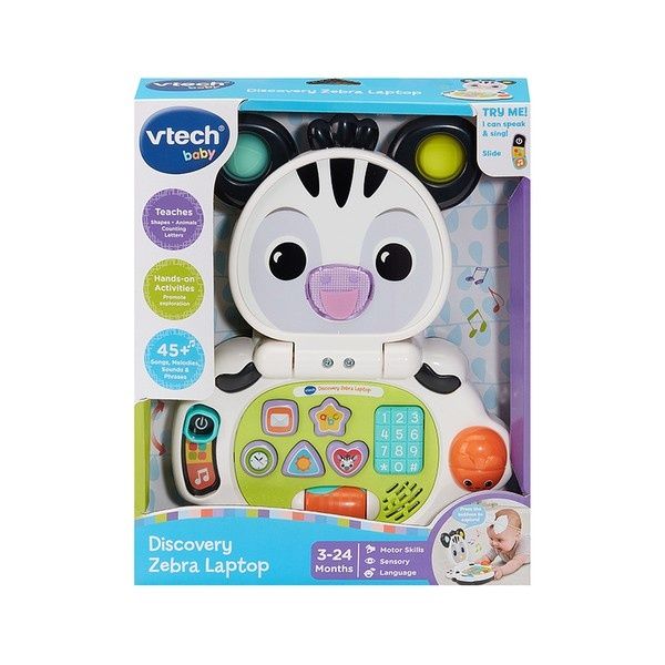 VTech Baby - Discovery Zebra Laptop additional 1