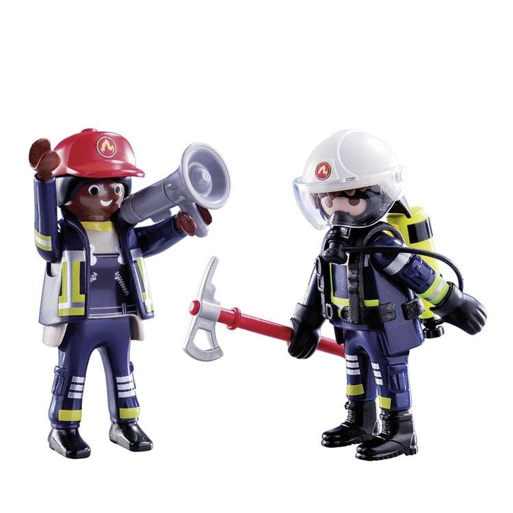PLAYMOBIL 70081 City Life Playset Rescue Firefighters for sale online 
