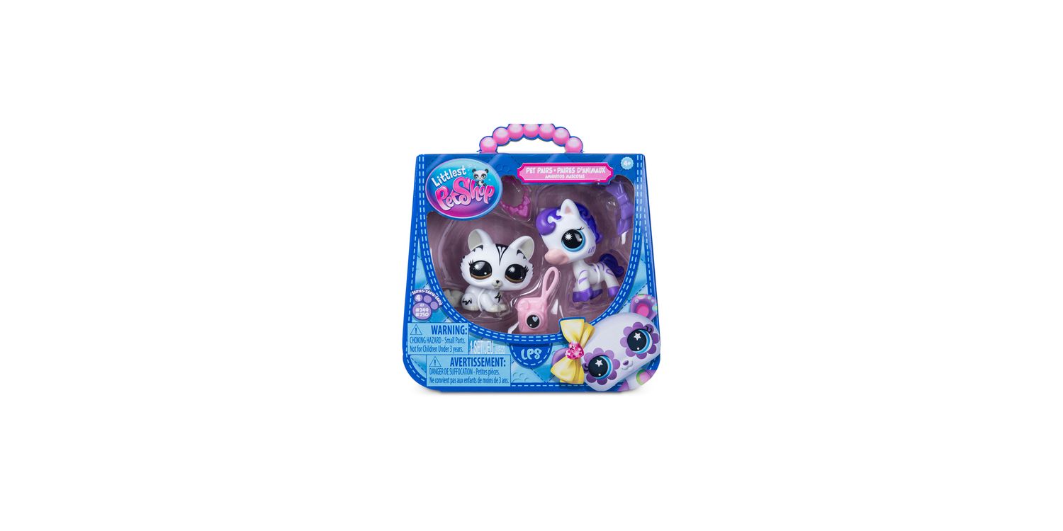 Authentic Lot 4 Littlest Pet Shop Pink Purple Red White Skirt