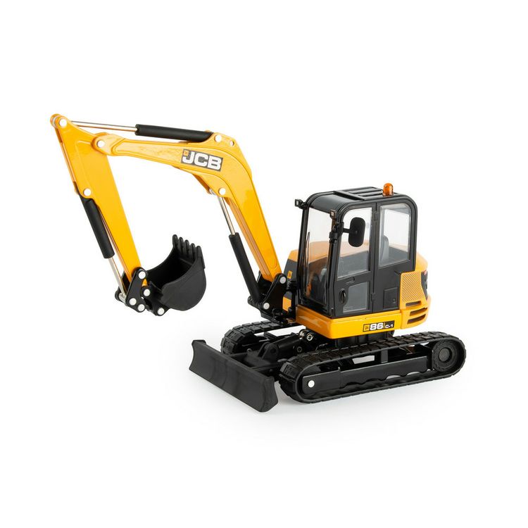 Britains 43013 - Mini pelle JCB Midi 86c-1 - Echelle 1/32 - Comparer avec