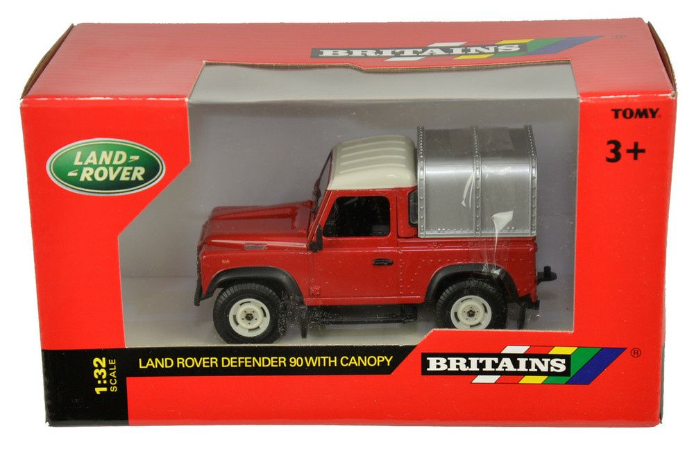 Britains - Farm Toys Land Rover Defender 90 & Canopy only £20.99