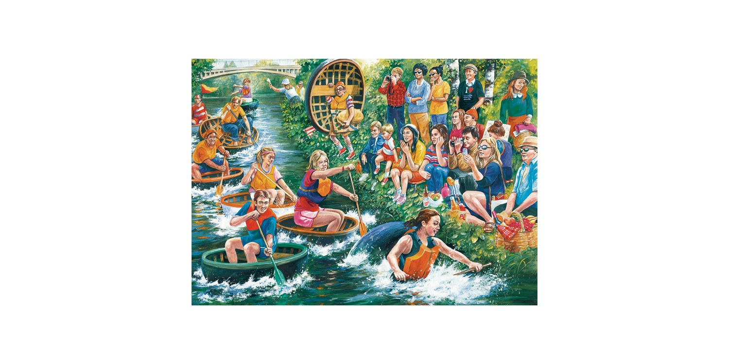 Puzzle 1000 La Regata Coracle De FALCON