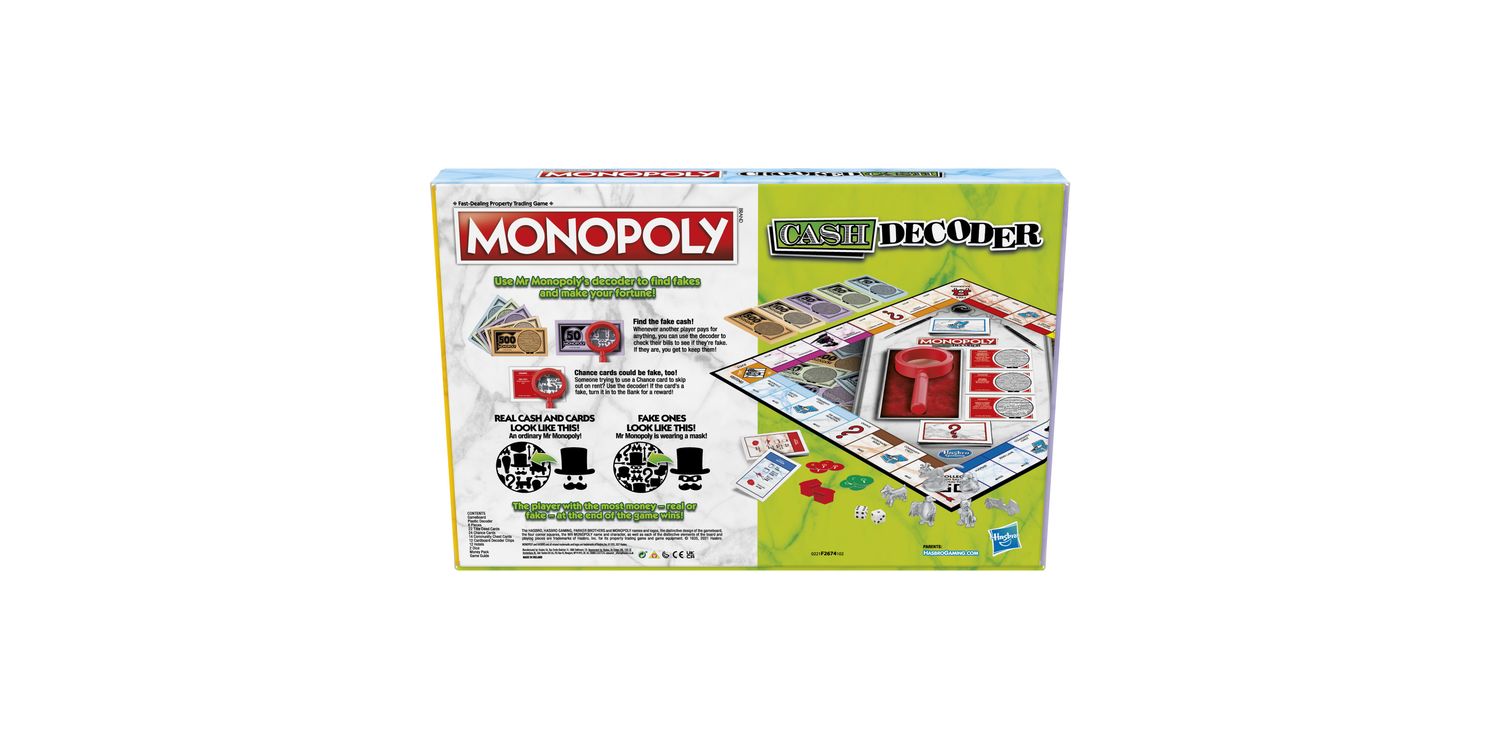 Monopoly Cash Grab – Édition Grecque, Super Rare, Hasbro (neuf)