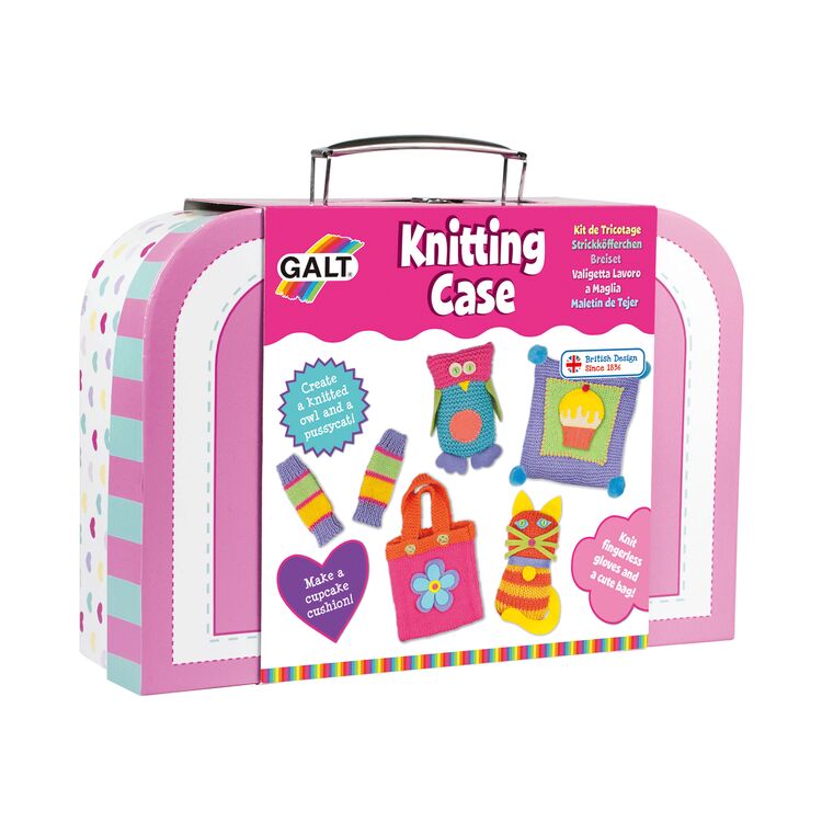 FREE & FAST DELIVERY. Galt Toys Creative Cases French Knitting set 