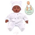 Tiny Tears 15" Baby Soft Doll White Outfit additional 2