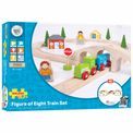 Bigjigs - Figure of Eight Train Set additional 1