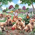 House of Puzzles - Mucky Pups BIG500 Piece Jigsaw Puzzle additional 2