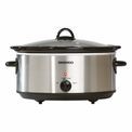 Daewoo 6.5L Slow Cooker - Stainless Steel additional 2