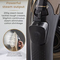 Tower Ceraglide 2-in-1 Cord / Cordless Iron - Black/Gold additional 6