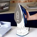 Tower Ceraglide 2 in 1 Cord / Cordless Iron Blue additional 4