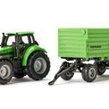 Siku -Deutz Fahr with Fortuna 4 Wheel Trailer additional 1