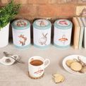 Wrendale Designs - Tea Coffee Sugar Canisters - The Country Set additional 1