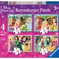 Ravensburger Disney Princess 4 in a Box Jigsaw Puzzle additional 1