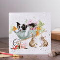 Wrendale Designs - Sleeping on the Job 20cm Canvas additional 2